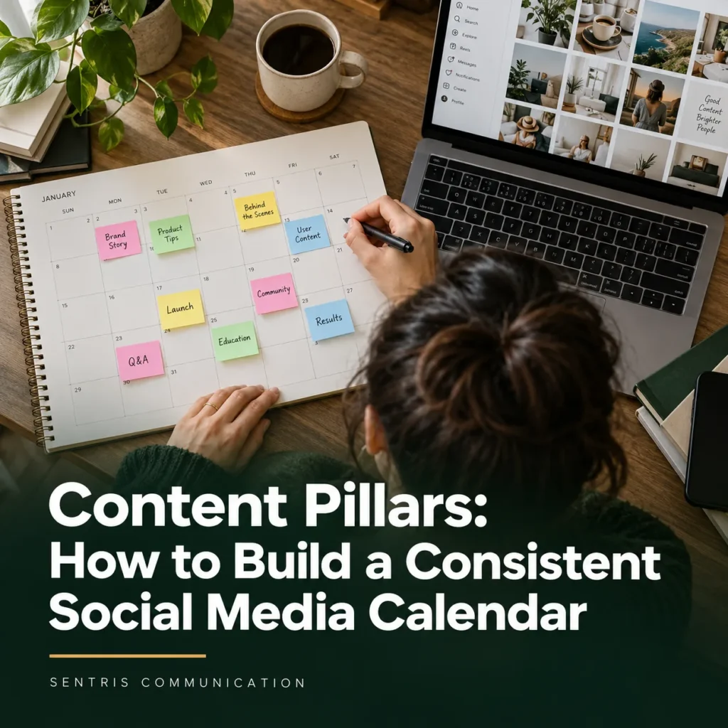 Content Pillars: How to Build a Consistent Social Media Calendar